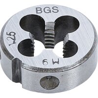 BGS Gewindeschneideisen | M9 x 1,25 x 25 mm