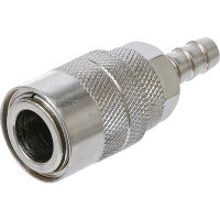 BGS Druckluft-Schnellkupplung mit 8 mm (5/16") Schlauchanschluss | USA / Frankreich