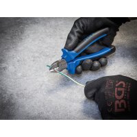 BGS Seitenschneider, 165 mm lang, Abisolier-Funktion