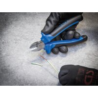 BGS Seitenschneider, 165 mm lang, Abisolier-Funktion