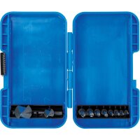 BGS Stufenbohrer- und Spiralbohrer-Satz | HSS | Ø 4 - 12 / 4 - 20 mm | 2 - 5 mm | 10-tlg.