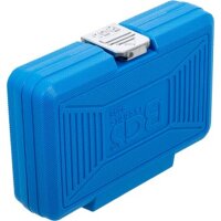 BGS Kraft-Steckschlüssel-Einsatz-Satz Sechskant, extra flach | Antrieb Innenvierkant 12,5mm (1/2") | SW 8-24mm | 17-tlg.