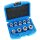 BGS Steckschlüssel-Einsatz-Satz E-Profil | Antrieb Innenvierkant 12,5mm (1/2") | SW E10 - E24 | 9-tlg.