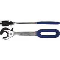 BGS Ratschen-Ringschlüssel, offen | SW 15 mm