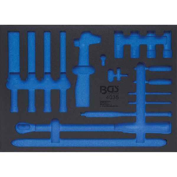 BGS Werkstattwageneinlage 3/3 | leer | für Art. 4035