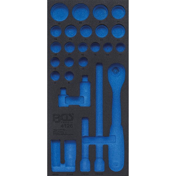 BGS Werkstattwageneinlage 1/3 | leer | für Art. 4126