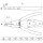 BGS Sprengringzange | abgewinkelt | für Außensprengringe | 225 mm