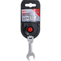 Ratschenring-Maulschlüssel | kurz | abwinkelbar | SW 13 mm