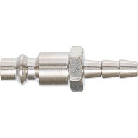 BGS Druckluft-Stecknippel mit 6 mm Schlauchanschluss | USA / Frankreich