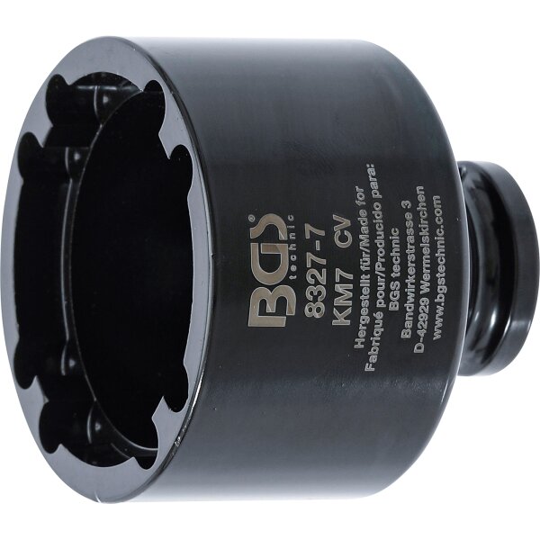 BGS Nutmutternschlüssel | Zapfen innen liegend | KM7