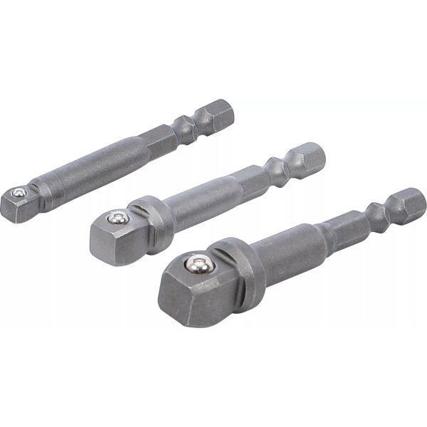BGS Bohrmaschinen-Kippadapter-Satz | Antrieb Außensechskant 6,3 mm (1/4") | 3-tlg.