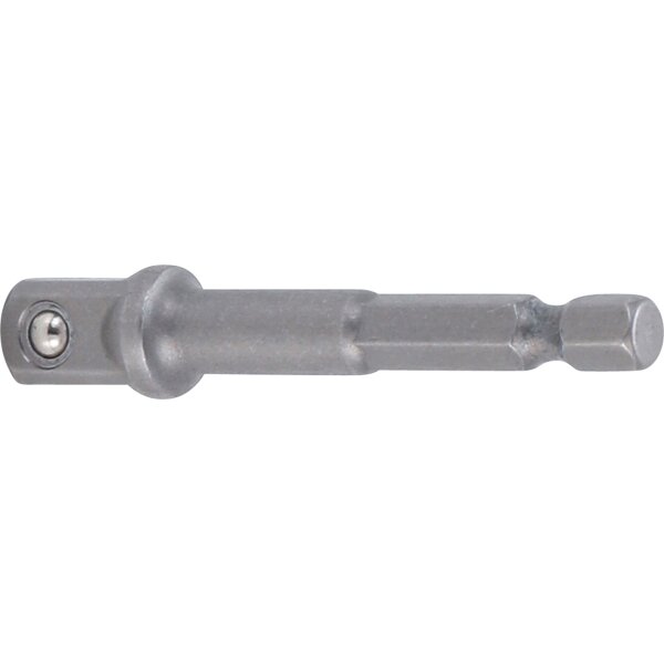 BGS Adapter für Bohrmaschinen | Antrieb Außensechskant 6,3 mm (1/4") / Abtrieb Außenvierkant 10 mm (3/8")