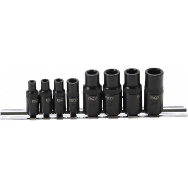 BGS Gewindebohrer-Aufnahme-Satz | 6,3 mm (1/4") / 10 mm (3/8") | 8-tlg.