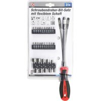 BGS Schraubendreher-Bit-Satz | mit flexiblem Schaft | 31-tlg.