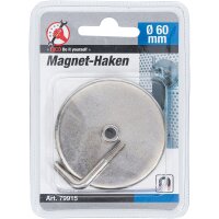 BGS DIY Magnet-Haken, rund Ø 60 mm 10 kg