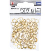 BGS Ösen-Sortiment | 5,0 x 5,5 mm | 100-tlg.