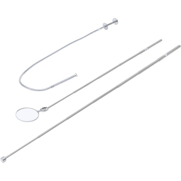 BGS Magnetheber- / Krallengreifer- und Inspektionsspiegel-Satz | 3-tlg.