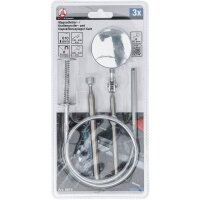 BGS Magnetheber- / Krallengreifer- und Inspektionsspiegel-Satz | 3-tlg.