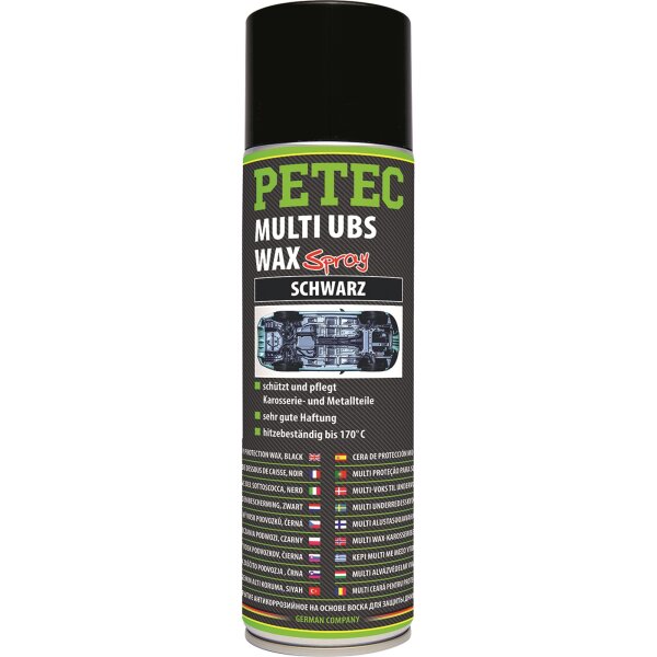 PETEC Multi UBS Wax schwarz 500ml