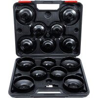 BGS Ölfilterschlüssel-Satz | Antrieb Innenvierkant 10 mm (3/8") | 14-tlg.