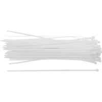 BGS Kabelbinder-Sortiment | weiß | 4,8 x 300 mm | 50-tlg.