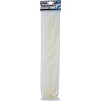 BGS Kabelbinder-Sortiment | weiß | 8,0 x 400 mm | 30-tlg.