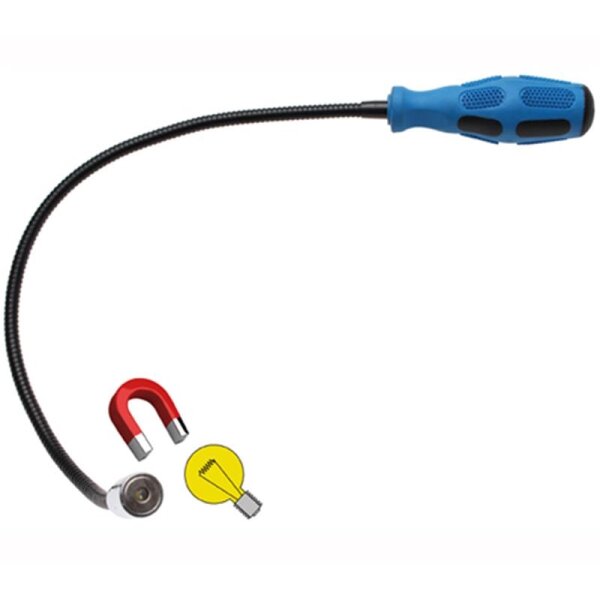 BGS Magnetheber mit LED | 600mm | Zugkraft 1,5 kg