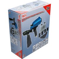 BGS Druckluft-Sandstrahlpistole inkl. Zubehör | 3-tlg.