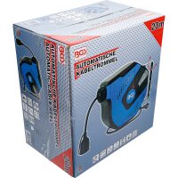 BGS DIY Automatische Kabeltrommel 20 m