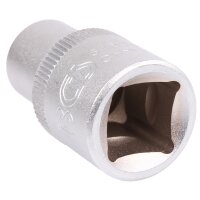 BGS Steckschlüssel-Einsatz E-Profil | Antrieb Innenvierkant 12,5mm (1/2") | SW E18