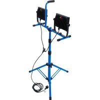 BGS Duo-SMD-LED-Arbeits-Strahler | mit Stativ | 2 x 70 W