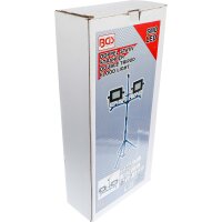 BGS Duo-SMD-LED-Arbeits-Strahler | mit Stativ | 2 x 70 W