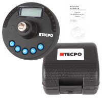 TECPO Digitaler Drehmoment Winkel Adapter 1/4 Zoll, 1.5-30 Nm