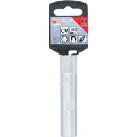 BGS Zündkerzen-Einsatz mit Magnet, Zwölfkant, lang | Antrieb Innenvierkant 10 mm (3/8") | SW 14 mm