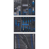 BGS Werkstattwagen | 7 Schubladen | mit 129 Werkzeugen