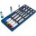 BGS Werkstattwageneinlage 1/3: Steckschlüssel-Einsätze | Sechskant, tief 11 - 22 mm | E-Profil E10 - E22 | 6,3 mm (1/4"), 10 mm (3/8"), 12,5 mm (1/2") | 26-tlg.