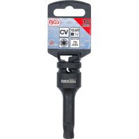 BGS Schraubenausdreher | Antrieb Innenvierkant 12,5 mm (1/2") | für defekten Innensechskant 10 mm