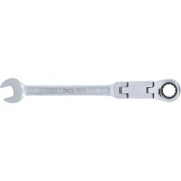 BGS Doppelgelenk-Ratschenring-Maulschlüssel | abwinkelbar | SW 16 mm