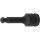 BGS Kraft-Bit-Einsatz | Länge 75 mm | Antrieb Innenvierkant 12,5 mm (1/2") | Innensechskant mit Kugelkopf 10 mm