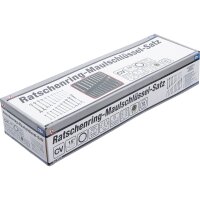 BGS Ratschenring-Maulschlüssel-Satz | metrisch / Zollgrößen | 22-tlg.