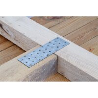 BGS Stahl-Lochplatten-Satz | 200 x 60 x 2 mm | 4-tlg.