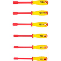 BGS VDE Steckschlüssel-Schraubendreher-Satz Sechskant SW 5,5 - 12 mm 6-tlg.