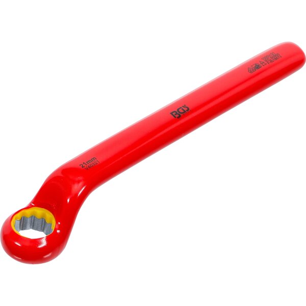 BGS VDE-Einringschlüssel | tief gekröpft | SW 21mm