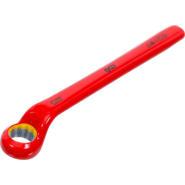 BGS VDE-Einringschlüssel | tief gekröpft | SW 27mm