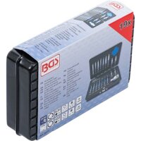 BGS Schraubenausdreher-Satz | für Innensechskant 1,5 - 10 mm / T-Profil (für Torx) | T10 - T55 | 19-tlg.