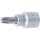 BGS Schraubenausdreher-Bit-Einsatz | Antrieb Innenvierkant 10 mm (3/8") | für defektes T-Profil (für Torx) T40