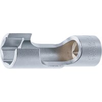 BGS Spezial-Steckschlüssel-Einsatz, geschlitzt | Antrieb Innenvierkant 10 mm (3/8") | SW 15 mm