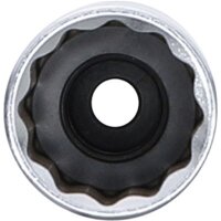 BGS Zündkerzen-Einsatz Zwölfkant | Antrieb Innenvierkant 10 mm (3/8") | SW 18 mm