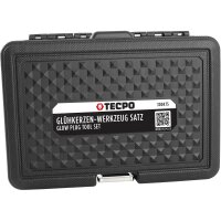TECPO Glühkerzen Werkzeug Satz Reibahlen M10 + M12 Glühkerzen Gelenk Schlüssel 8-9-10 mm