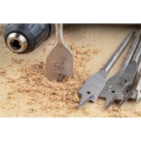 BGS DIY Flachfräsbohrer-Satz | 10 - 25 mm | 6-tlg.